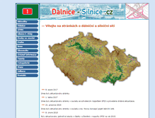 Tablet Screenshot of dalnice-silnice.cz